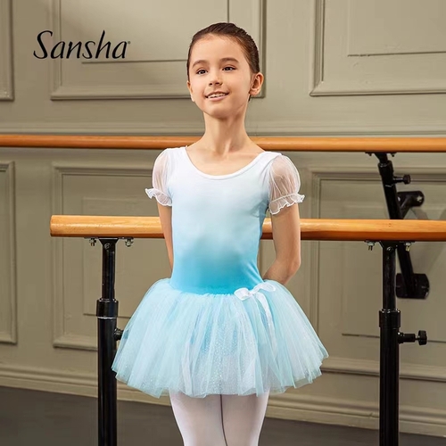 【赫本艺术】Sansha 法国三沙儿童芭蕾舞蹈服TUTU裙